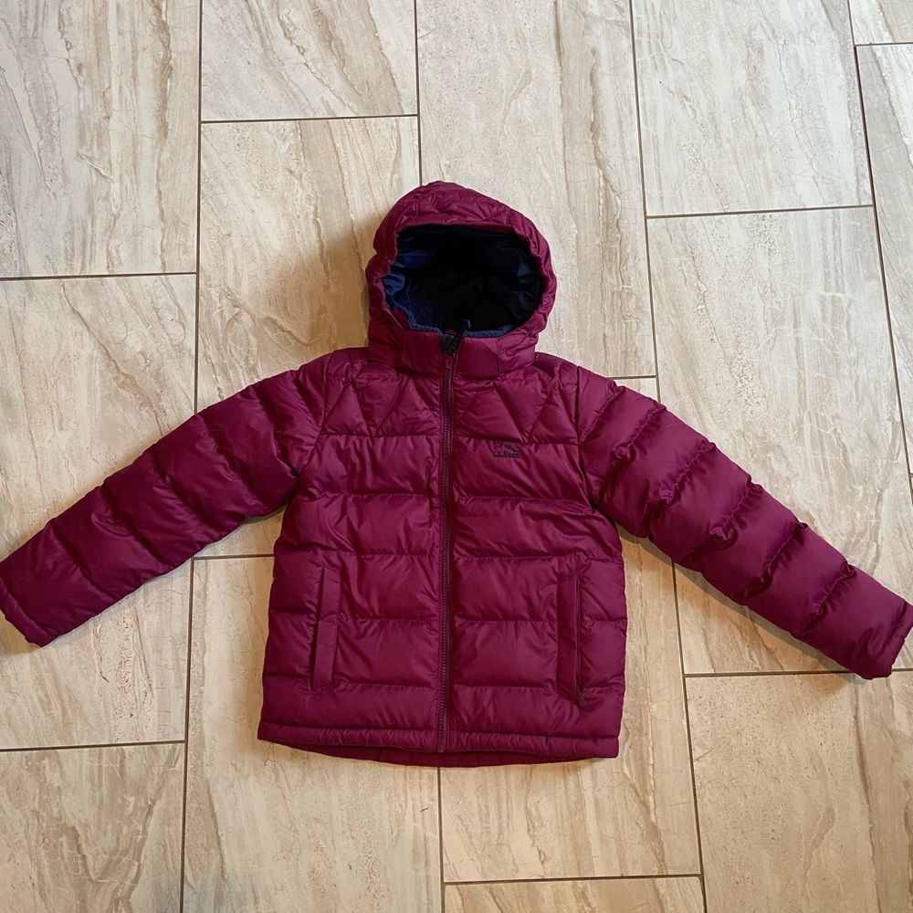 LL Bean Girls Puffy Jacket